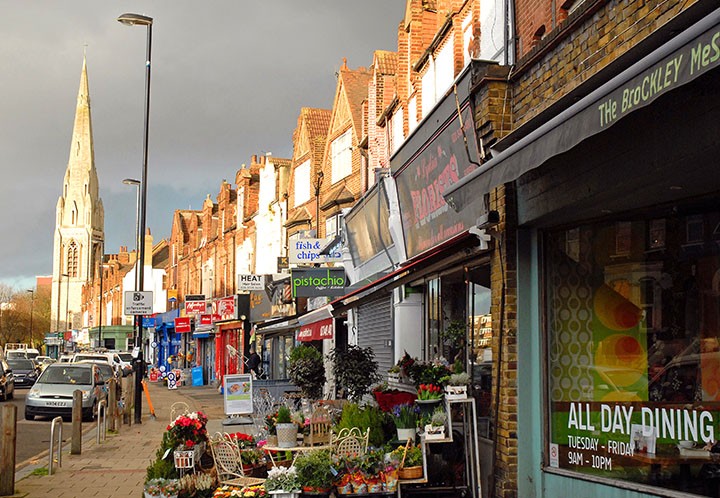 View on Brockley