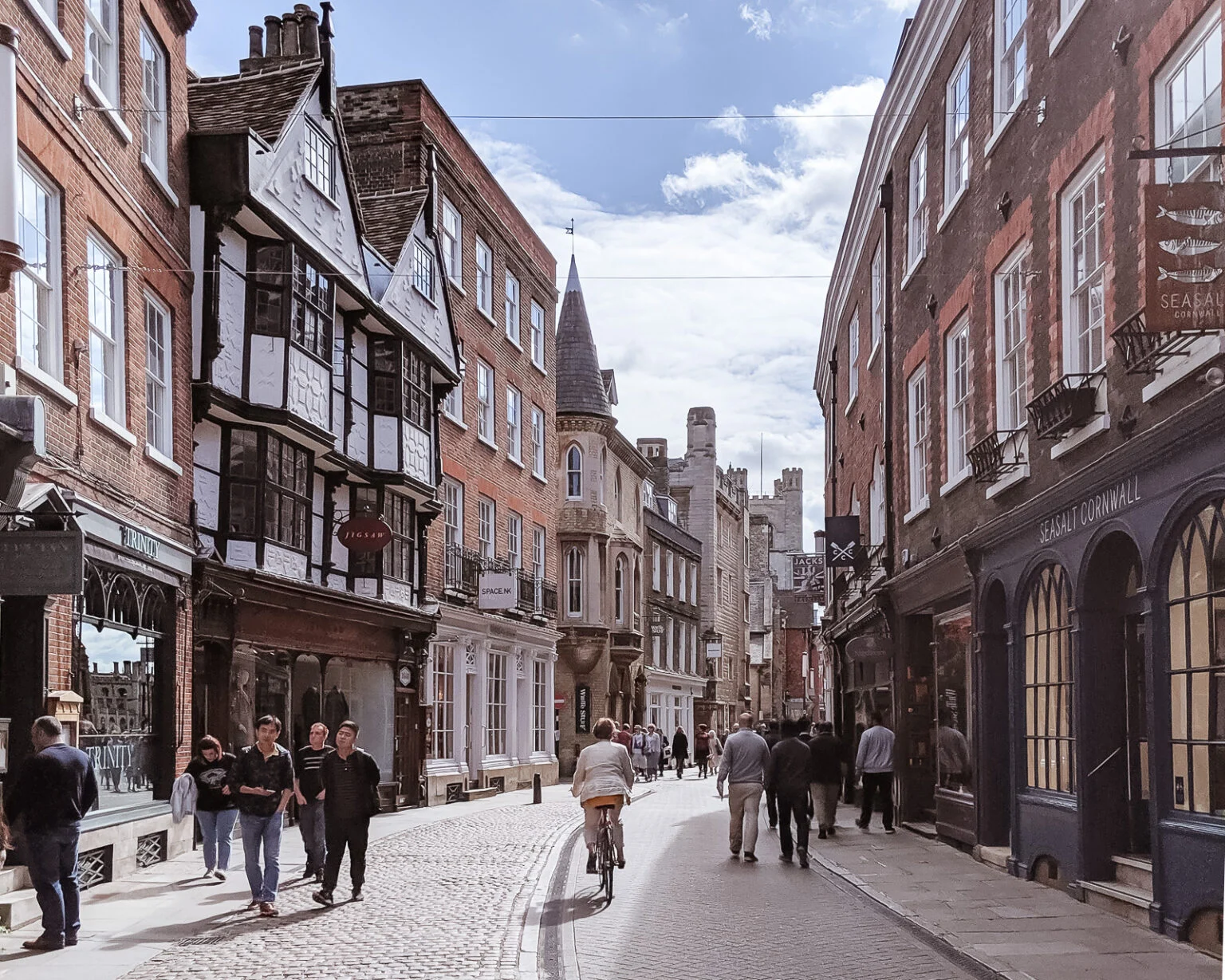 View on Cambridge street