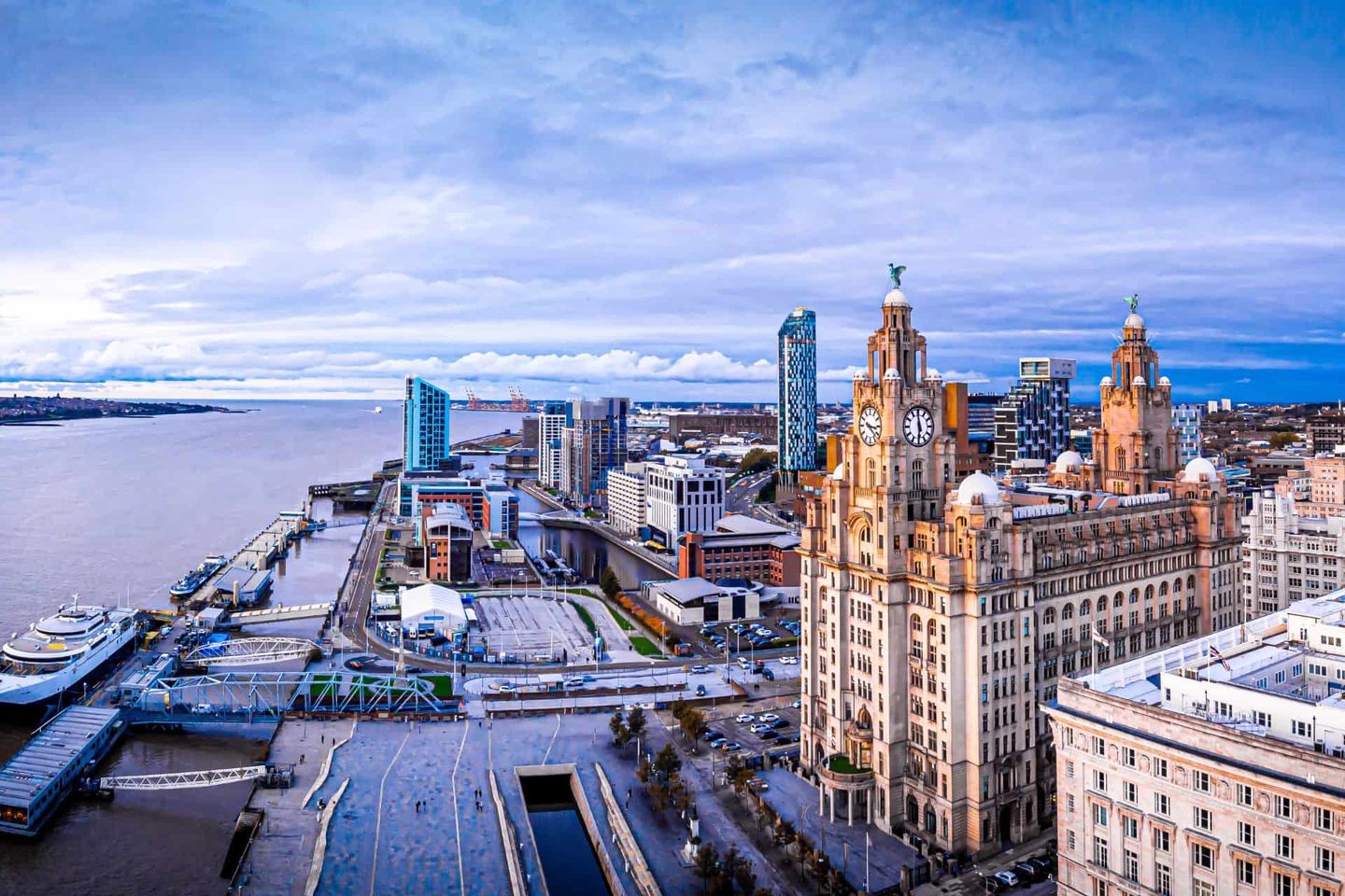 View view on Liverppl from above